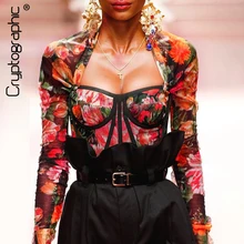 #Special Offers Cryptographic Sexy Backless Fashion Floral Print Blouses Women Tops Shirt Short Square Collar Cropped Tops Slim Hot Streetwear #Special Offers Cryptographic Sexy Backless Fashion Floral Print Blouses Women Tops Shirt Short Square Collar Cropped Tops Slim Hot Streetwear