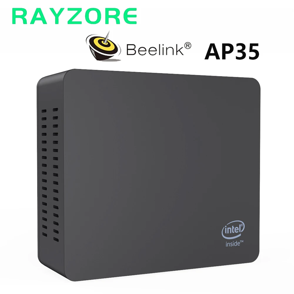 Beelink AP35 портативный ПК с ОС Windows 10 Intel Apollo Lake Celeron J3355 DDR4 4 Гб Оперативная память 64