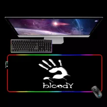 

Gamer Keyboard Gaming Accessories Computer Desk Mat Bloody Mouse Pad Xxxl Backlit Mat Rgb Mousepad Xxl Led Mause Pad Large Pad