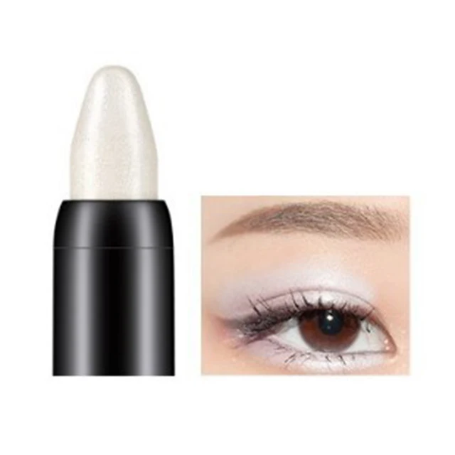 Pearlescent Silkworm Eyeshadow Pen Lasting Waterproof And Not Blooming Shiny Pearlescent Gel Pen 15 Color Eye Shadow Pen A