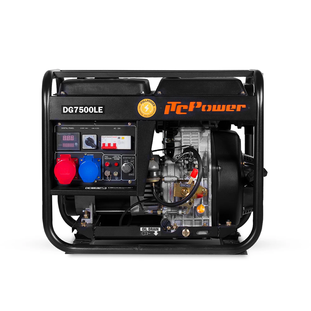 5kw 5kva portable diesel generator open type with nice priceTool Parts