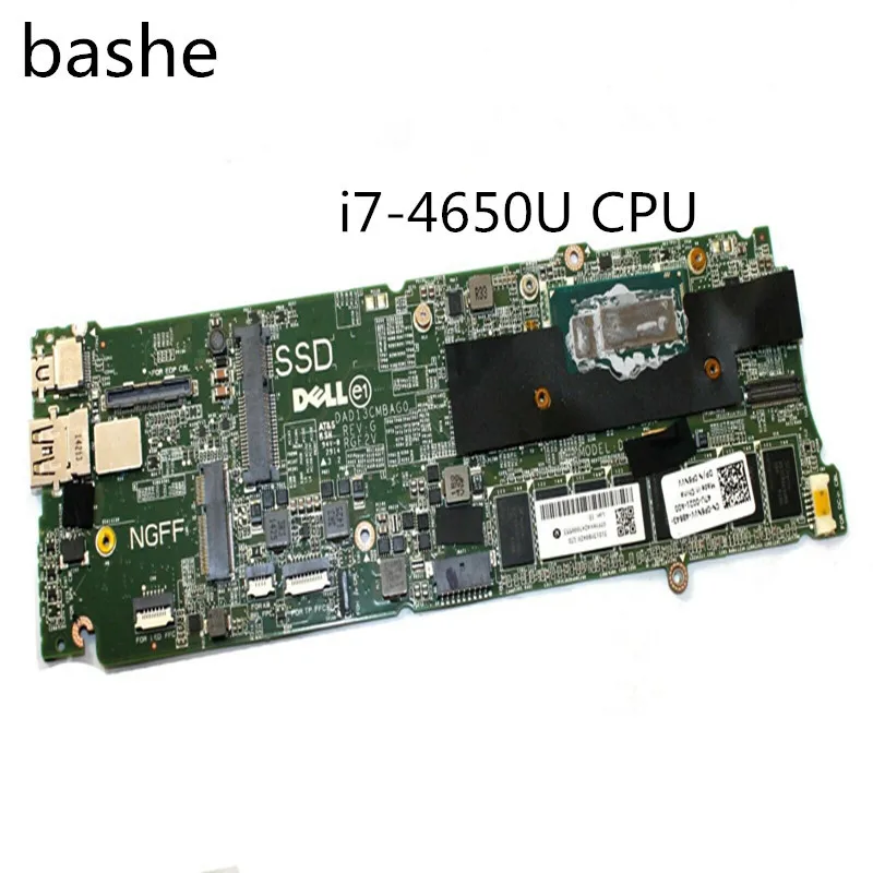 Для Dell XPS 9333 Материнская плата ноутбука I7-4650U Процессор Встроенная видеокарта 100%