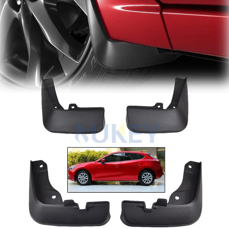 Для Mazda 3(BM) Axela хэтчбек набор автомобильных брызговиков Брызговики крыло брызговиков