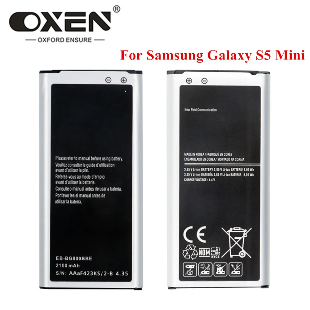 Аккумулятор для Samsung Galaxy S5 Mini G870 G800F G800H G900S G900F NFC S5mini|Аккумуляторы мобильных