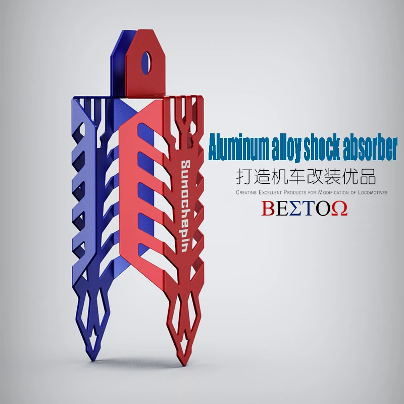 Motorcycle Shock Absorption Modified Shock Absorber Protective Cover Scooter Decorative Front Fork Cover Shock Absorption Cover