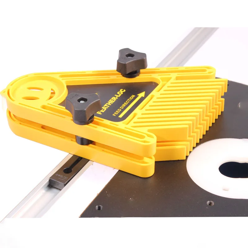

1 Pair Woodworking Feather Loc Board Set Multi-purpose Double Featherboards Miter Gauge Slot Woodwork