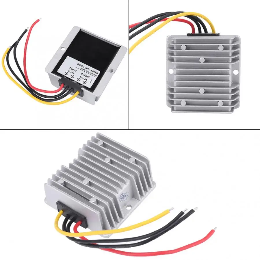 DC8V ~ 40V до 12V 6A 72W автоматический повышающий/понижающий преобразователь