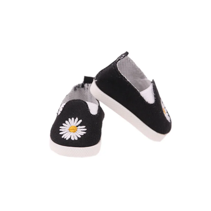 Doll Shoes For 43 cm Born Baby Clothes Items Accessories & 18 Inch American Doll Girl Toy & Nenuco Gift 7 cm doll shoes