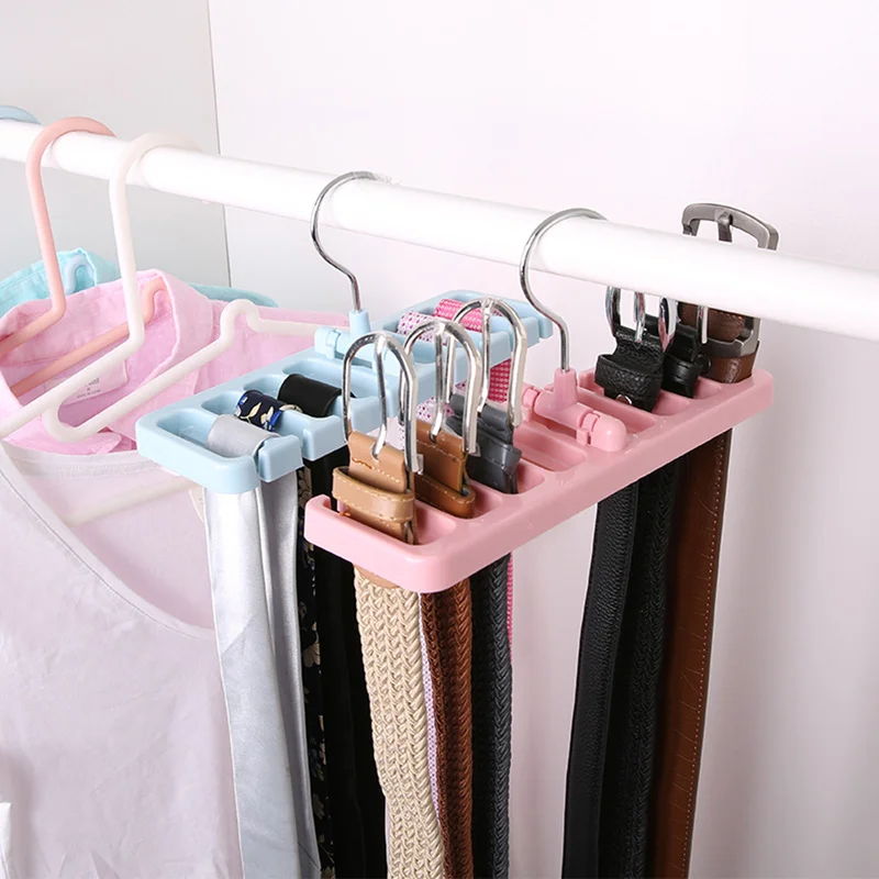 

8 Hole Storage Rack, Closet Belt, Swivel Strap, Scarf, Closet, Organizer, Scarves, Hook Hanger, Home Tie Storage