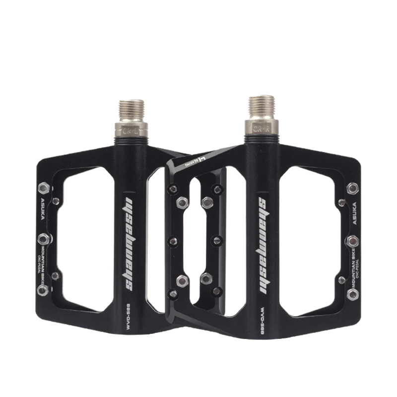 BIKEIN открытый велосипедный велосипед 4 подшипника педали MTB велосипед платформа Нескользящая плоская педаль MTB супер светильник аксессуары с фиксированной передачей