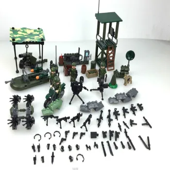 

Building Blocks Military Military Camouflage Special Forces Combat Scene MOC Small Building Block Toys for Boys