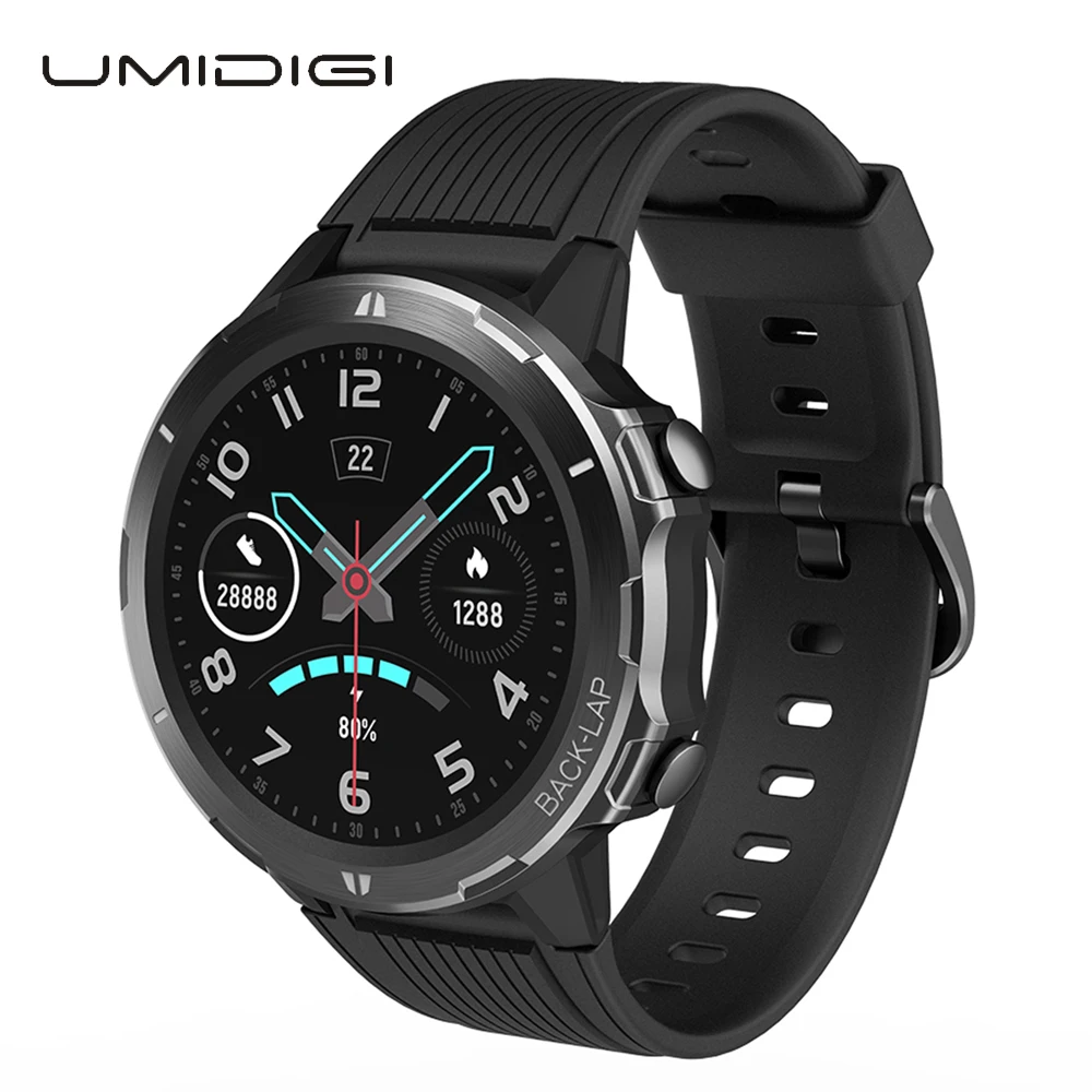 Умные часы UMIDIGI Uwatch GT водонепроницаемые на весь день отслеживание пульса сна