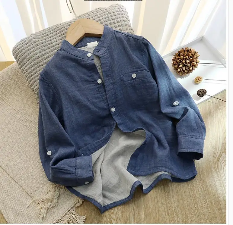 

Double cotton shirt for boys