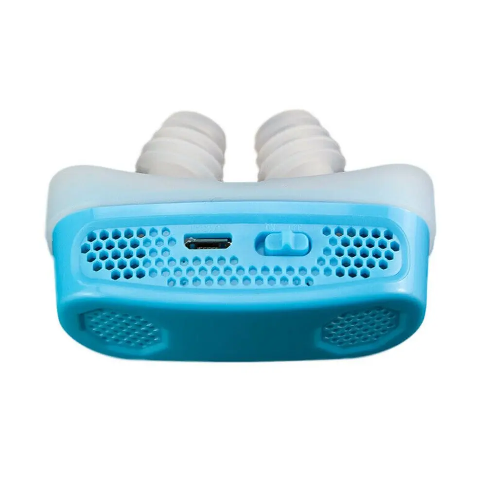 Микро CPAP анти храп электронное устройство для апноэ сна стоп Храп помощи пробка