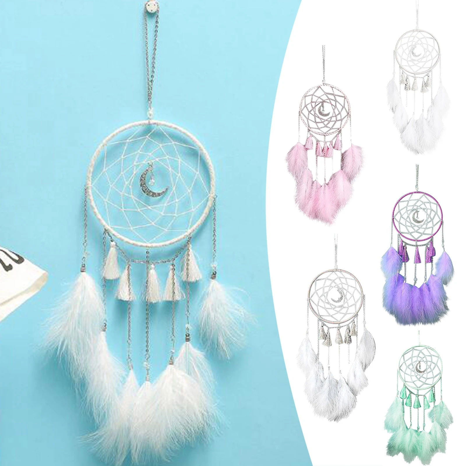 月とドリームキャッチャー ウィンドチャイムの装飾品 かわいい装飾品 誕生日プレゼント 家と寝室 運の贈り物 ドリームキャッチャー 1個 風鈴 ハンギングデコレーション Aliexpress 月とドリームキャッチャー ウィンドチャイムの装飾品 かわいい装飾品 誕生日プレゼント 家と寝室 運の贈り物 ドリームキャッチャー 1個 風鈴 ハンギングデコレーション Aliexpress