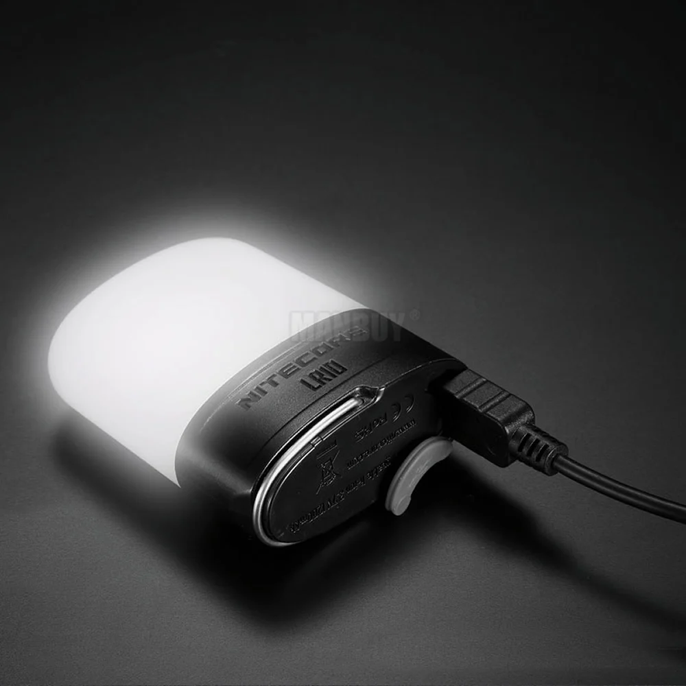 Лидер продаж NITECORE LR10 250 люмен 9xled CRI фонари для фотосъемки USB Перезаряжаемый