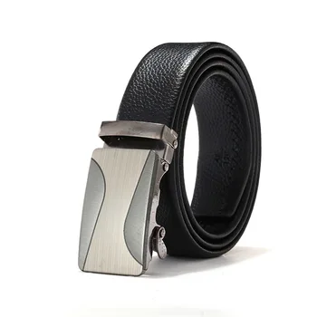 

2020 New Belt Men Top Quality Genuine Luxury Leather Belts for Men Strap Male Metal Automatic Buckle With Boxes Free Shiping