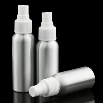 

15ml 20ml 30ml 50ml 65ml 80ml Aluminium Spray Atomiser Bottle Refillable Empty Bottles Black Pump Atomizer Cosmetic Packaging To
