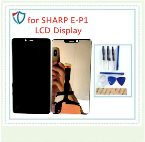 Для SHARP E-P1 ЖК-дисплей Дисплей + кодирующий преобразователь сенсорного экрана в