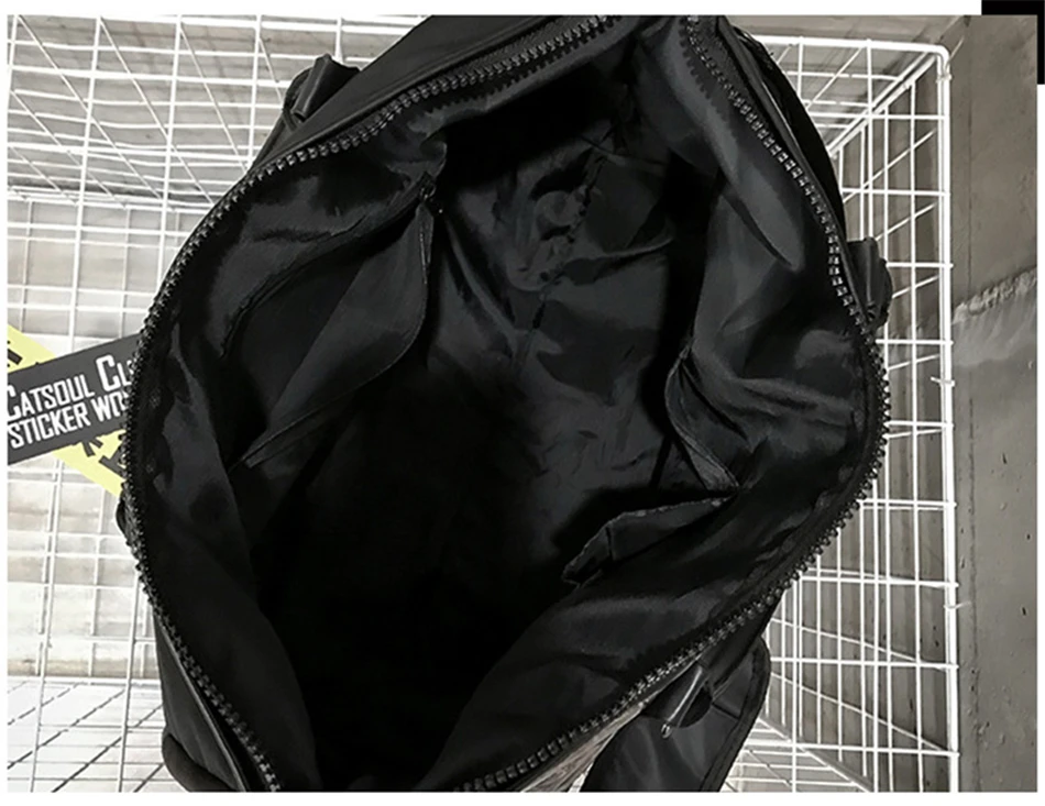 Fashion Sport Gym Yoga Mat Bag Fitness Training Shoulder Crossbody Bags Women High Capacity Waterproof PU Luggage Travel Handbag