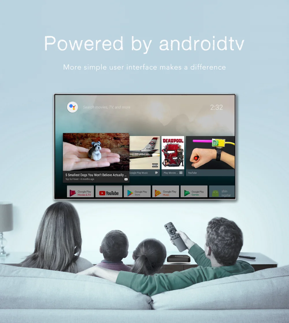 TV Box S905W Quad-Core MXQ PRO Google Play TV Box 4K HD 2G 16G Android 7.1Voice Control video Speaker 2.4G WiFi BT Smart tv box