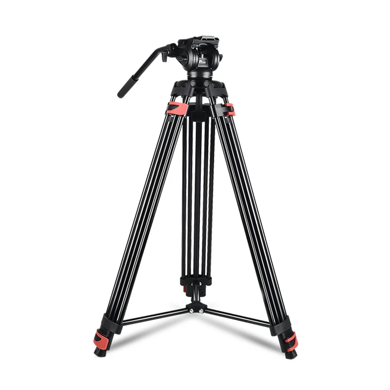 JIEYANG JY0608 Aluminum Professional Tripod camera tripod Hydraulic Damping Head camera tripod/Video Tripod/Dslr VIDEO Tripod
