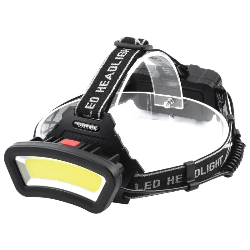 

COB Headlight LED Headlamp Cycling Head Lamp Flashlight USB Rechargeable Torch Camping Hiking Night Fishing Light