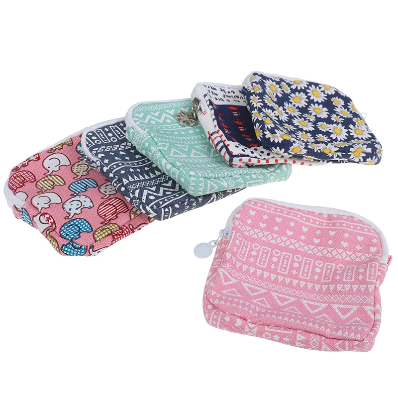 Makeup Bag Multi-functional Wet Bag Reusable Bag For Mama Cloth Pads Menstrual Pad Sanitary Pads Bags Can Be Coin Makeup Tool