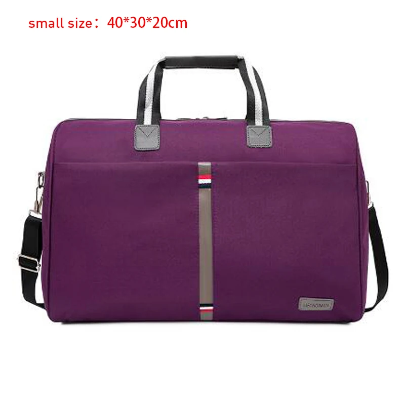 Small Violet Wobag, модные женские дорожные сумки, Оксфорд, высокое качество, для переноски багажа, сумки для мужчин, сумки для путешествий, большие, выходные сумки - Цвет: Small Violet