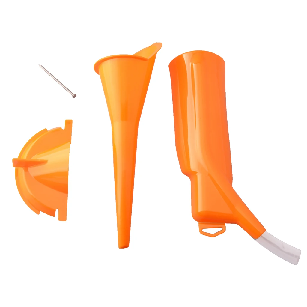 Первичный чехол-воронка без капельного масла для Harley Sportster Dyna Touring Models Orange