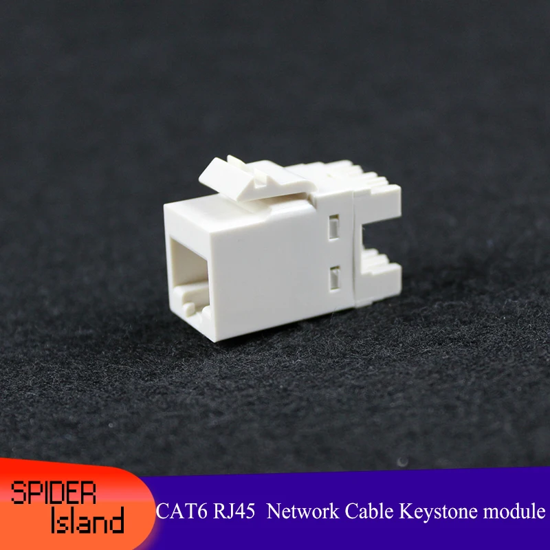 Новое поступление высокого качества Rj45 Cat6 сетевой модуль CAT6 Keystone Jack RJ 45 сетевой кабель разъем модуля адаптер