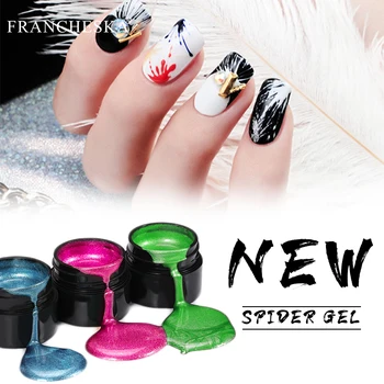 

SAVILAND Gel Polish Spider Line For Nails Art Gel Polish UV LED Gel Painting Gel Nail Polish Gel Lacquer Top Base Primer TXTB1