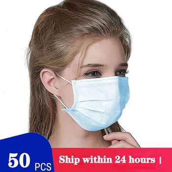 

10/20/50/100 Disposable Protective Anti Flu Dust Pollution Mask Face Allergy Particulate Face Filter Air Purification