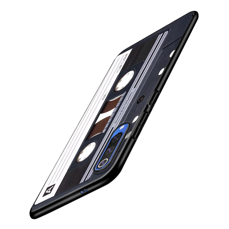 Винтажная магнитная лента кассета задняя крышка для samsung Galaxy A90 A80 A70S A60 A50S A40 A30 A20 A10