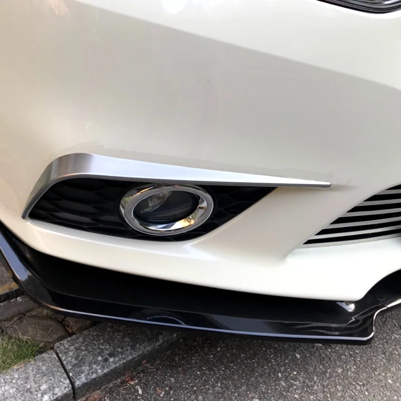 Передний бампер спойлер для Nissan Sentra переднего бампера v-стиля диффузор украшения защитные бамперы тюнинг-пакет для Sentra X-Trail