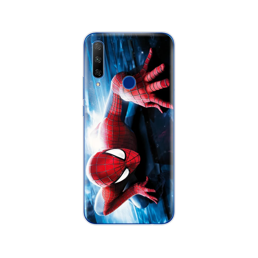 Чехол для huawei honor 9x, мягкий силиконовый чехол, ТПУ, чехол для huawei honor 9x, Премиум класс, с отверстием для отпечатков пальцев, русский, 5,69 дюймов, с рисунком - Цвет: 34504