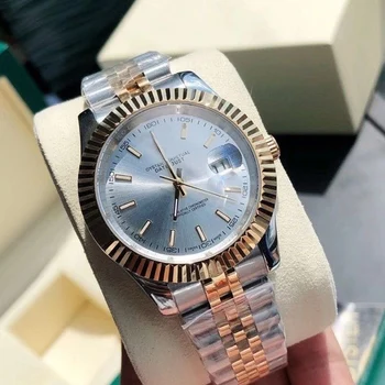 

New arrival Luxury Men's Business Machine Ring Watch date Men's Top Brand Watch Chronograph RLX AAA Fashion Gift Montre Homme