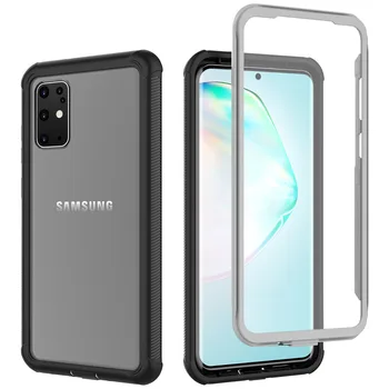 

For Samsung Galaxy S20 Ultra Case Shockproof Dustproof 360 Degree Protection Duty Cover for Samsung S20 Plus Case Transparent