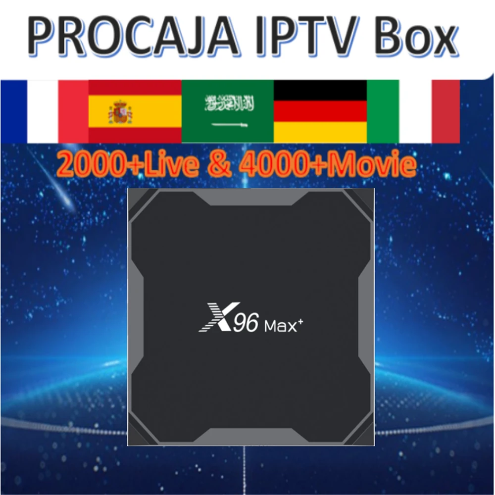 

X96 max+ Android 9.0/S905WX3/Dual wifi/8K HDR+ Smart Tv box&pro neo iptv procaja iptv subscription France Spain Arabic Portugal