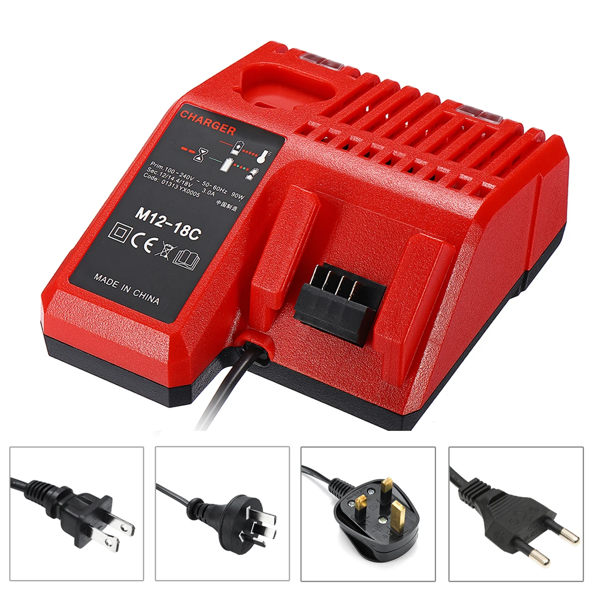 Двойное зарядное устройство мульти-отсек для 12-18V мульти напряжения литиевая батарея зарядное устройство