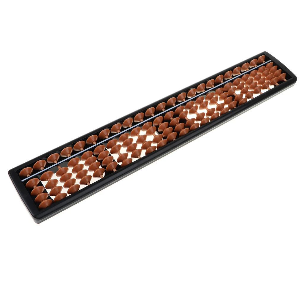 Vintage-Style Small Size 23 Column Rods Plastic Chinese Traditional Abacus Counting Tool 14