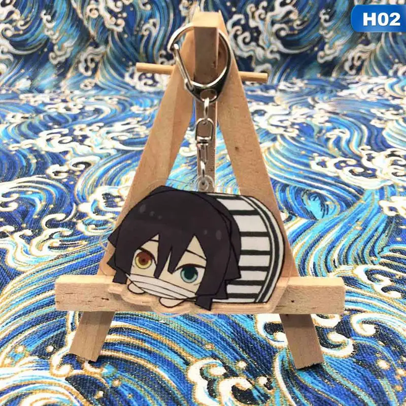 Аниме демон убийца Kimetsu No Yaiba брелок для косплея реквизит Kamado Tanjirou Nezuko брелок автомобильный брелок