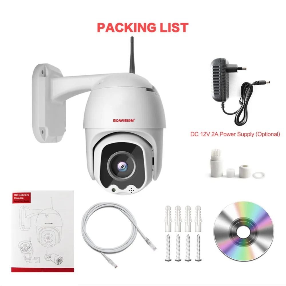 06  Super Mini PTZ Dome WIFI IP Camera