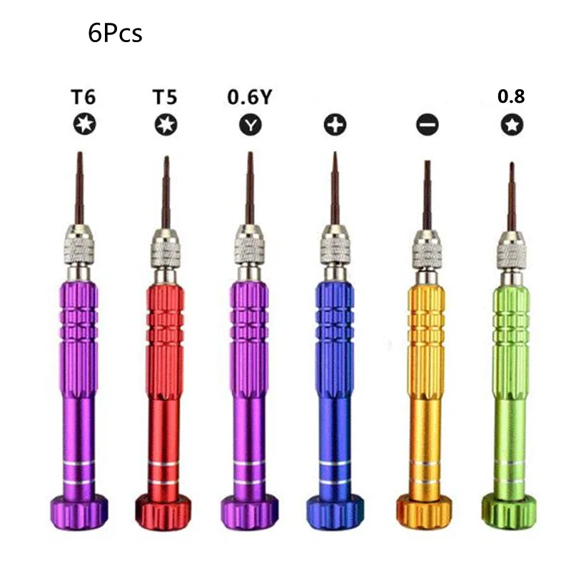 5/6/7 Pcs Multi-Function Screwdriver Set Mobile Phone Watch Glasses Disassembly Tool Notebook Repair Tools Repair  Accessory