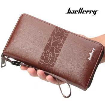 

Men's Wallet Business Multi Zipper Clutch Classic Long Style Card Holder Male Purse High Quality Large Capacity Wallet for Men