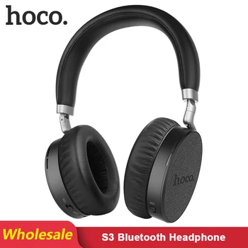 

HOCO S3 2 pcs/Lots Wholesale Wireless Headphones Bluetooth Headset Foldable Gaming Earphones With Microphone For iPhone 11 Pro