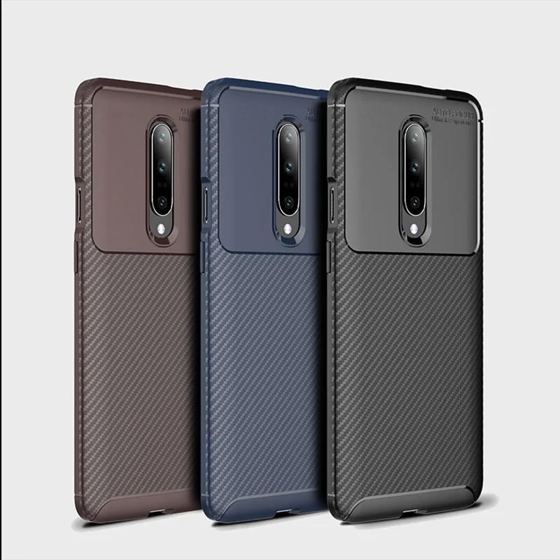 OnePlus 5 чехол из углеродного волокна One Plus oneplus5 тонкая задняя Мягкая силиконовая