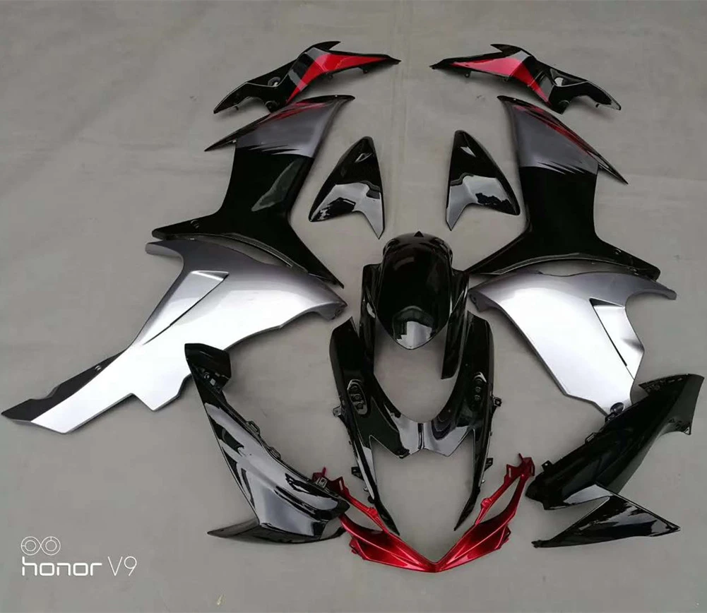 GSXR600 GSXR750 11 15 обтекатель корпус Рабочая рамка Крышка бака боковая панель крыло для