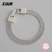 925 пробы Серебряный слой Европейский бисерный браслет для женщин дизайнерские ювелирные изделия роскошные персонализированные браслеты для подружек невесты