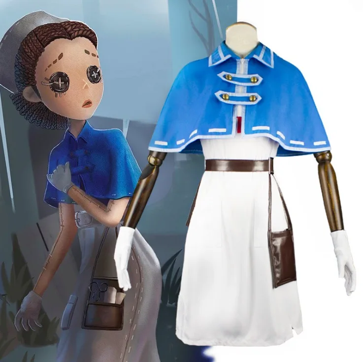 Game Identity V Cosplay Costumes Doctor Emily Dyer Cosplay Costume Original Halloween Carnival